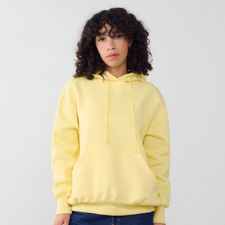 NIKE HOODIE PHOENIX LONG OVERSIZED JAUNE FEMME