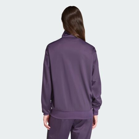 ADIDAS ORIGINALS Adicolor Classic Firebird Loose Track Top Aurora Plum / Black WOMEN