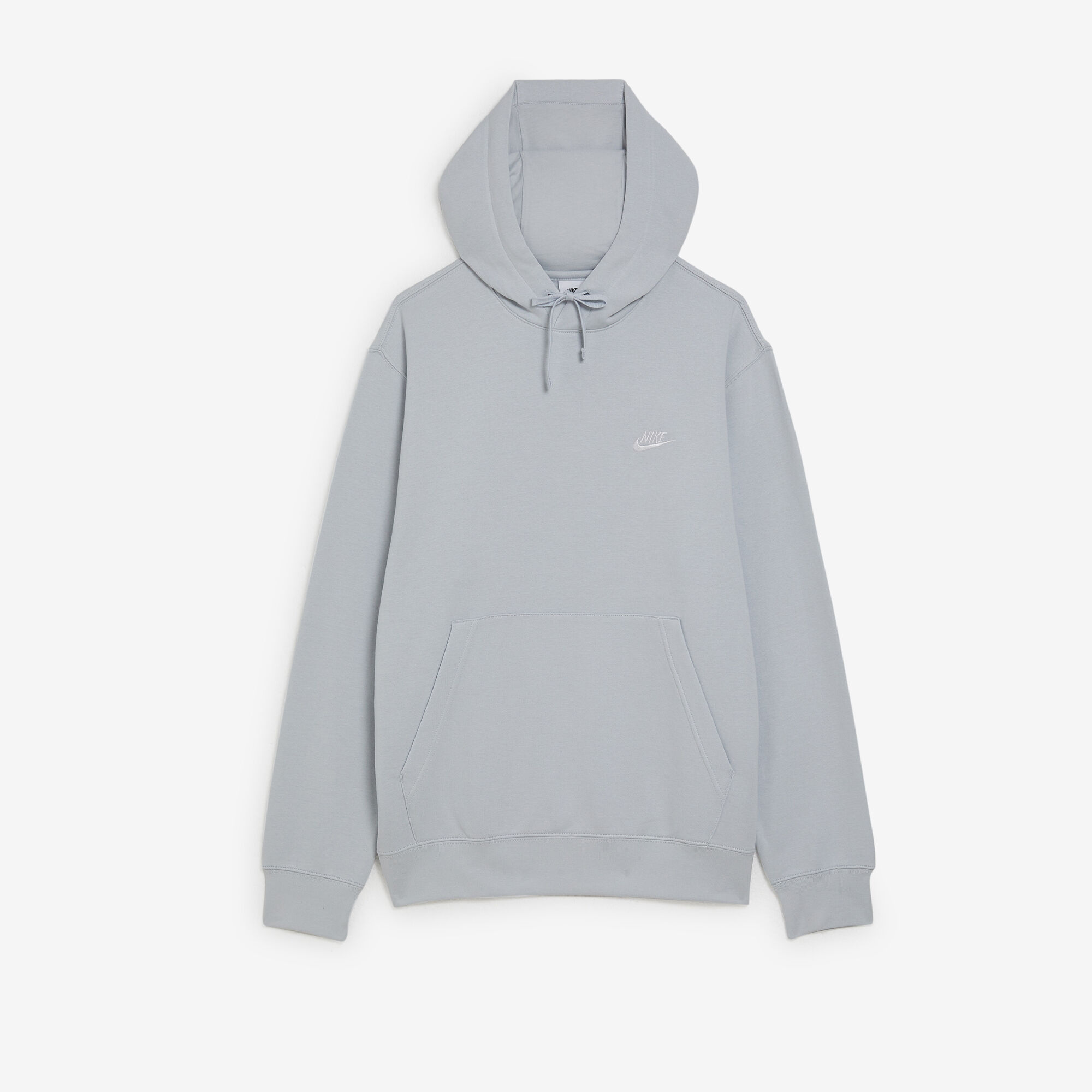 NIKE HOODIE CLUB SMALL LOGO GREY SWEATSHIRTS MEN Courir