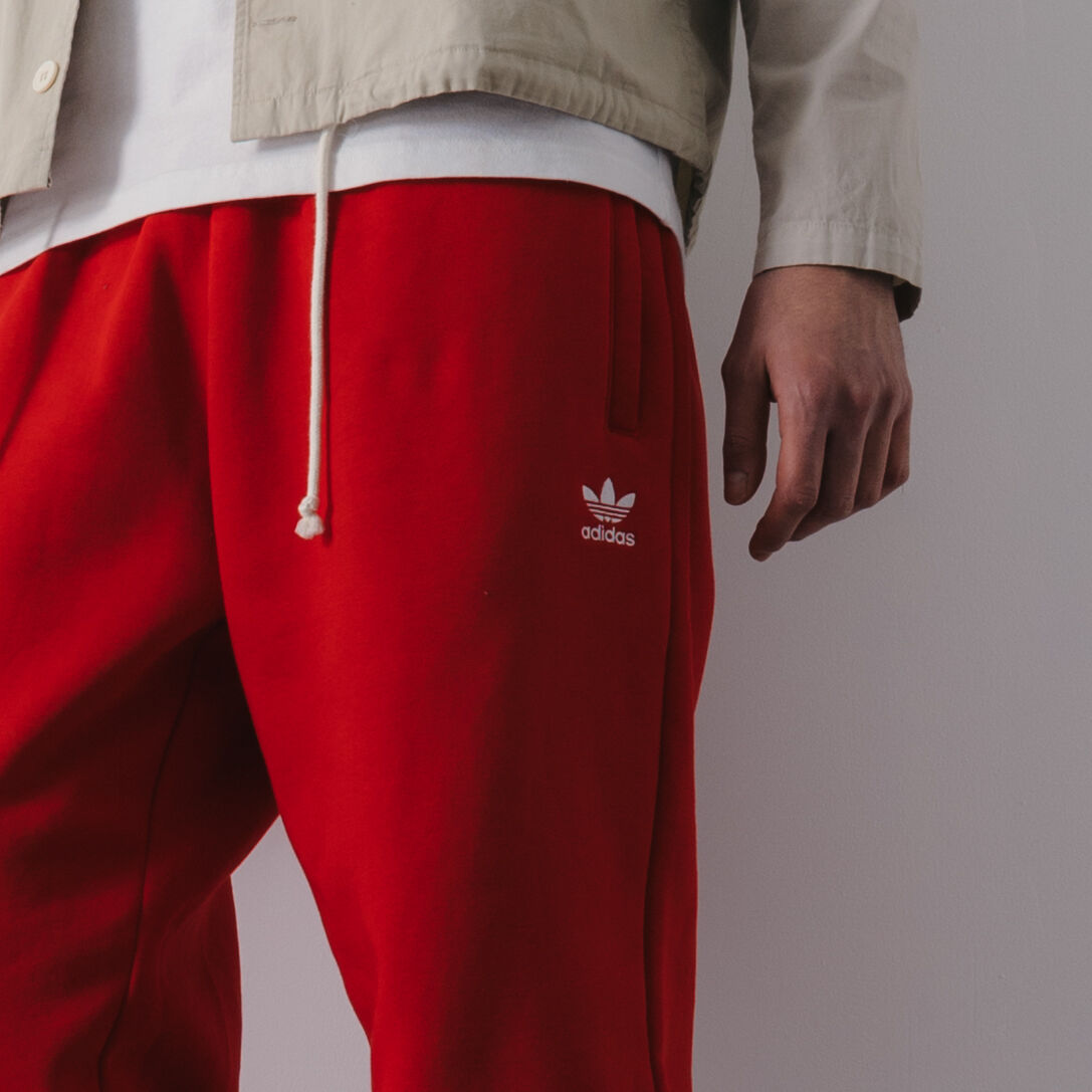 Adidas cheap jogging rouge