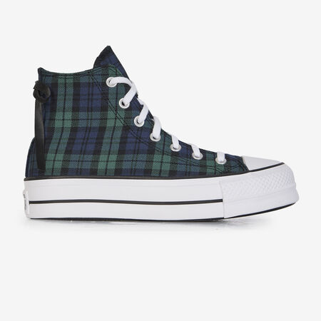 CONVERSE CHUCK TAYLOR ALL STAR LIFT HI BLUE/BLACK WOMEN