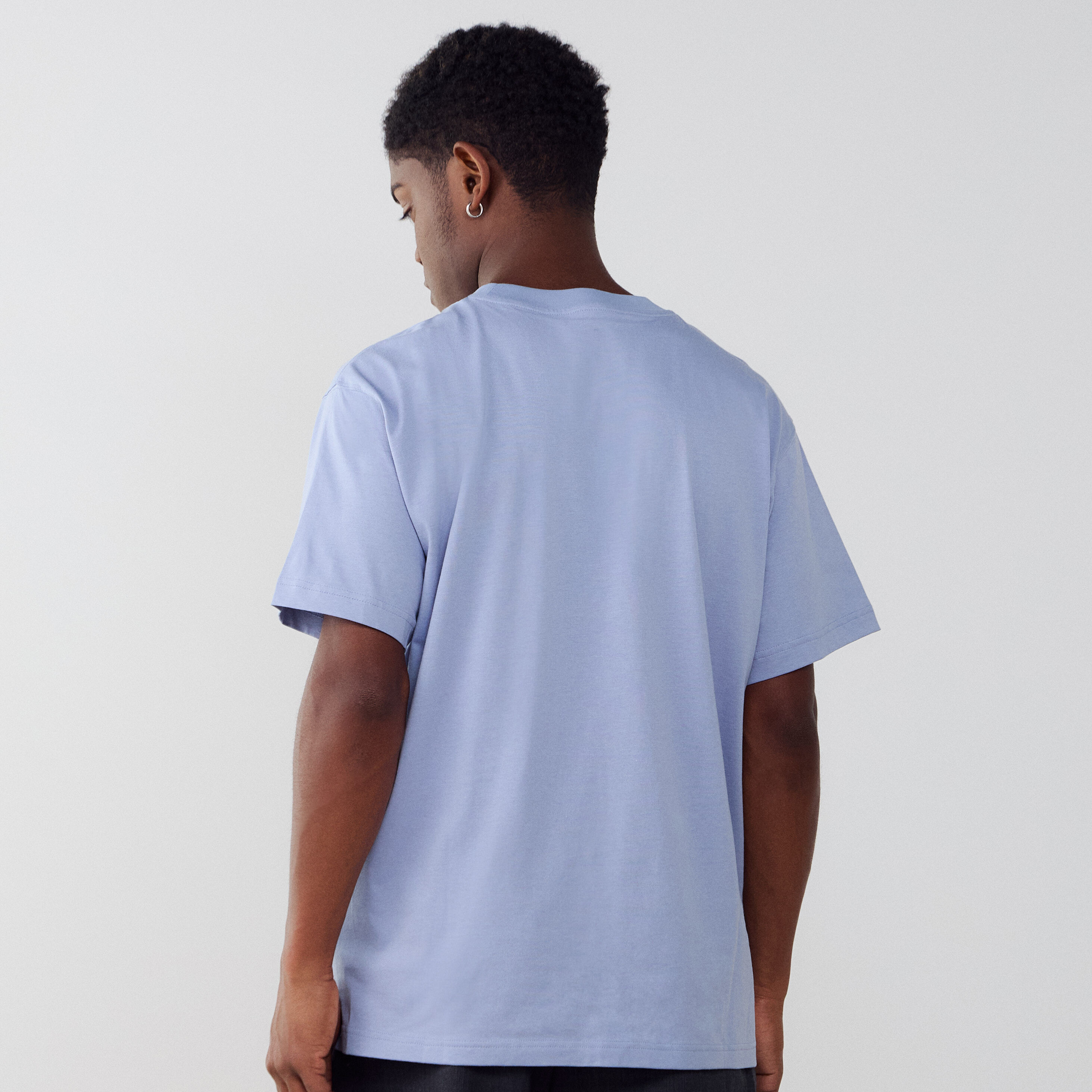 Tee Shirt Small Logo  Bleu/blanc