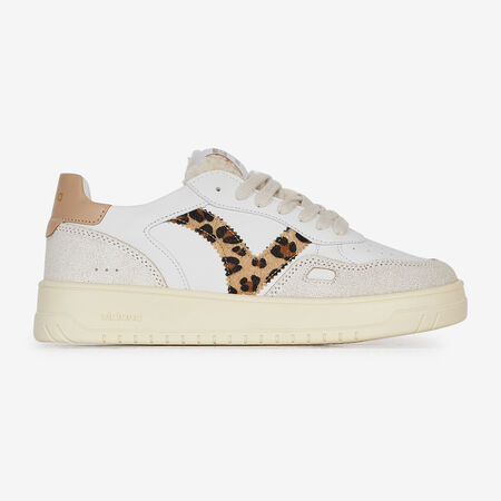 VICTORIA SEUL LEOPARD WHITE/BROWN WOMEN