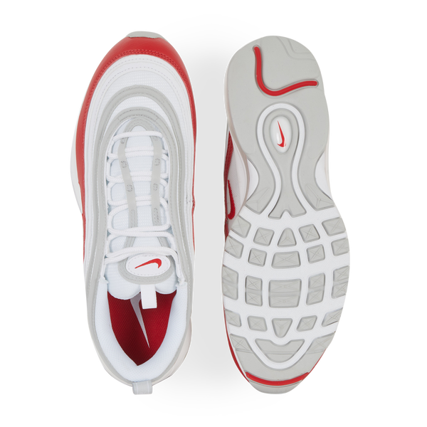 Air max 97 blanche top rouge bleu