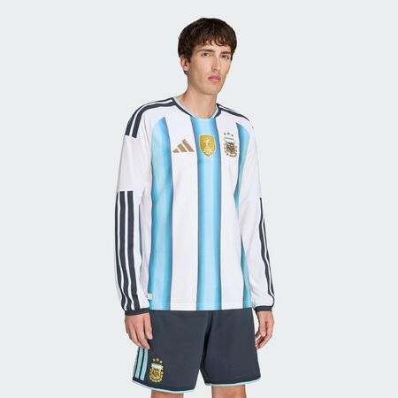 ADIDAS PERFORMANCE Maillot manches longues Domicile Argentine 26 White / Icey Blue / Light Blue HOMME