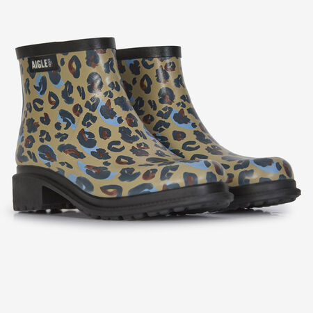 AIGLE FULFEEL LOW LEOPARD BEIGE/BROWN WOMEN