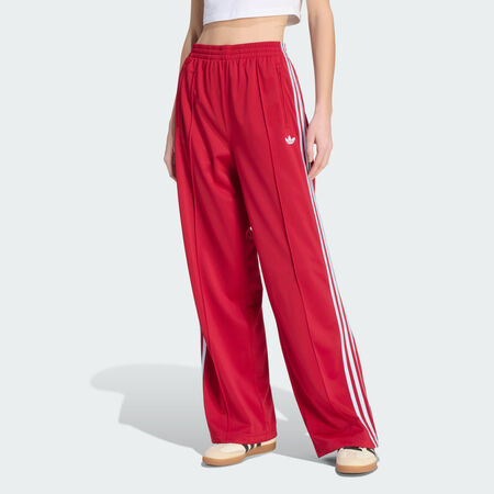 ADIDAS ORIGINALS FIREBIRD LOOSE TRACK PANTS Team Victory Red / Crystal Sky WOMEN