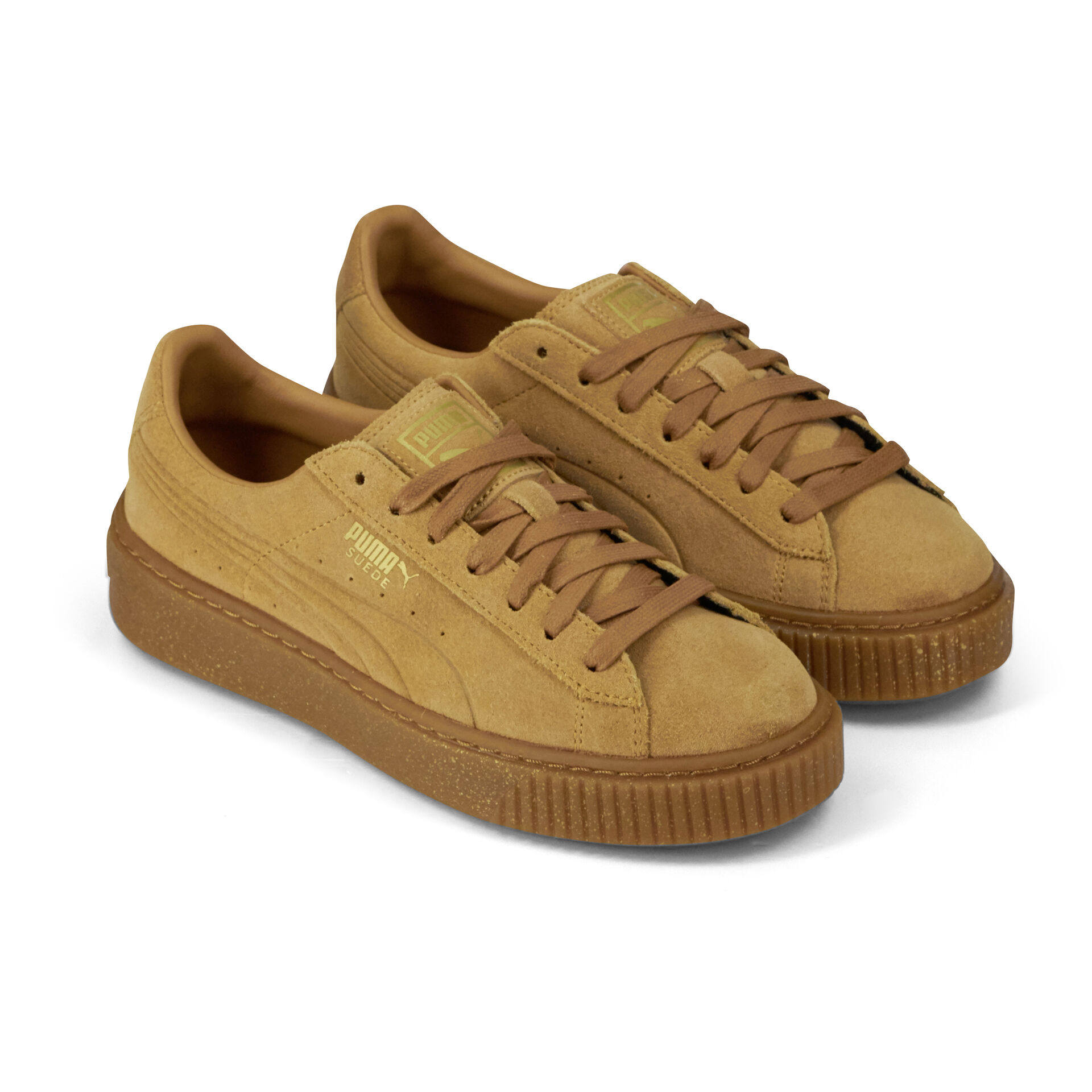 puma suede platform marron puma suede platform marron