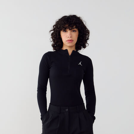 JORDAN TOP KNIT BLACK/WHITE WOMEN