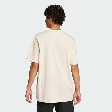 ADIDAS ORIGINALS Skeleton Trefoil Tee Wonder White MEN