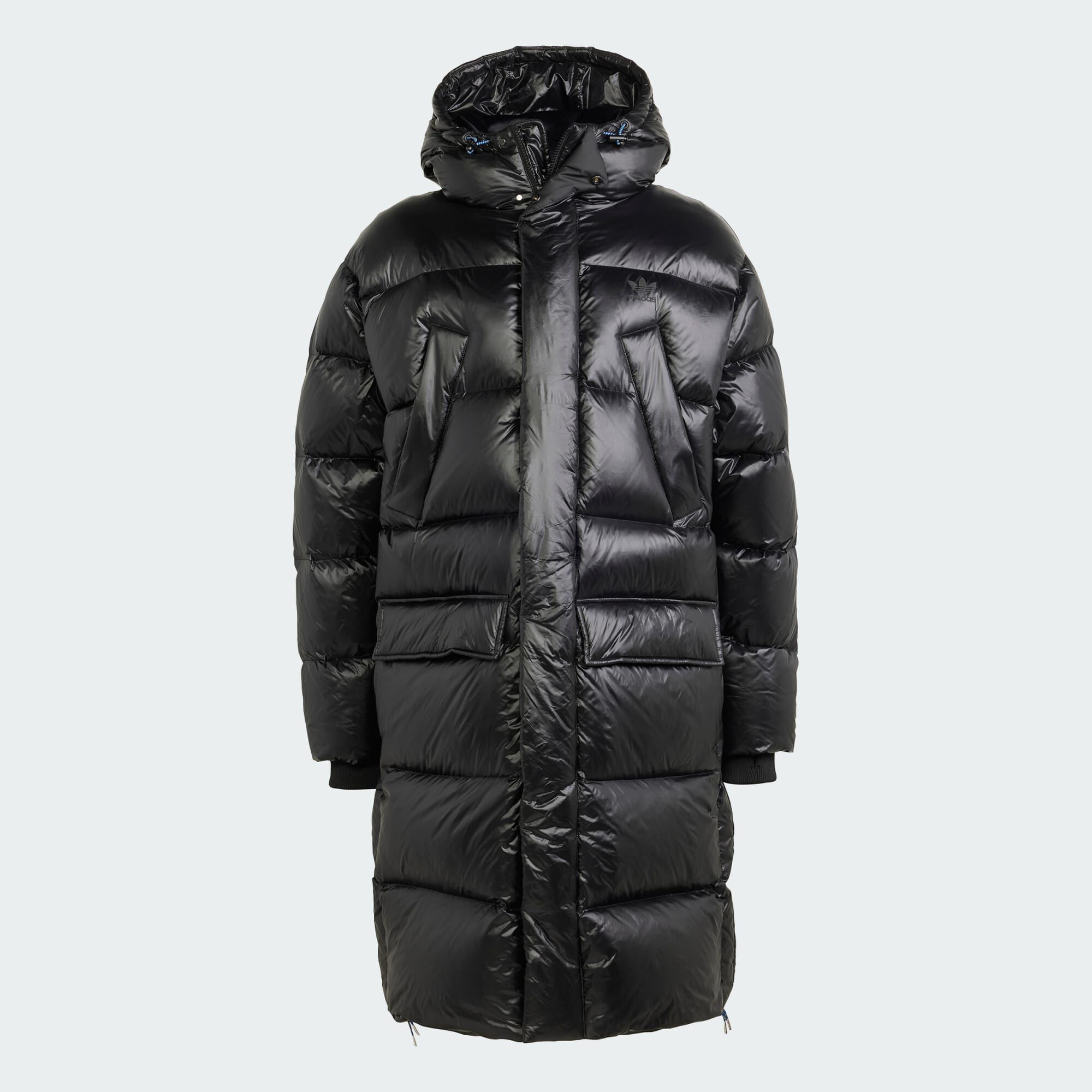 ADIDAS ORIGINALS Long Down Puffer Jacket Black JACKETS MEN Courir