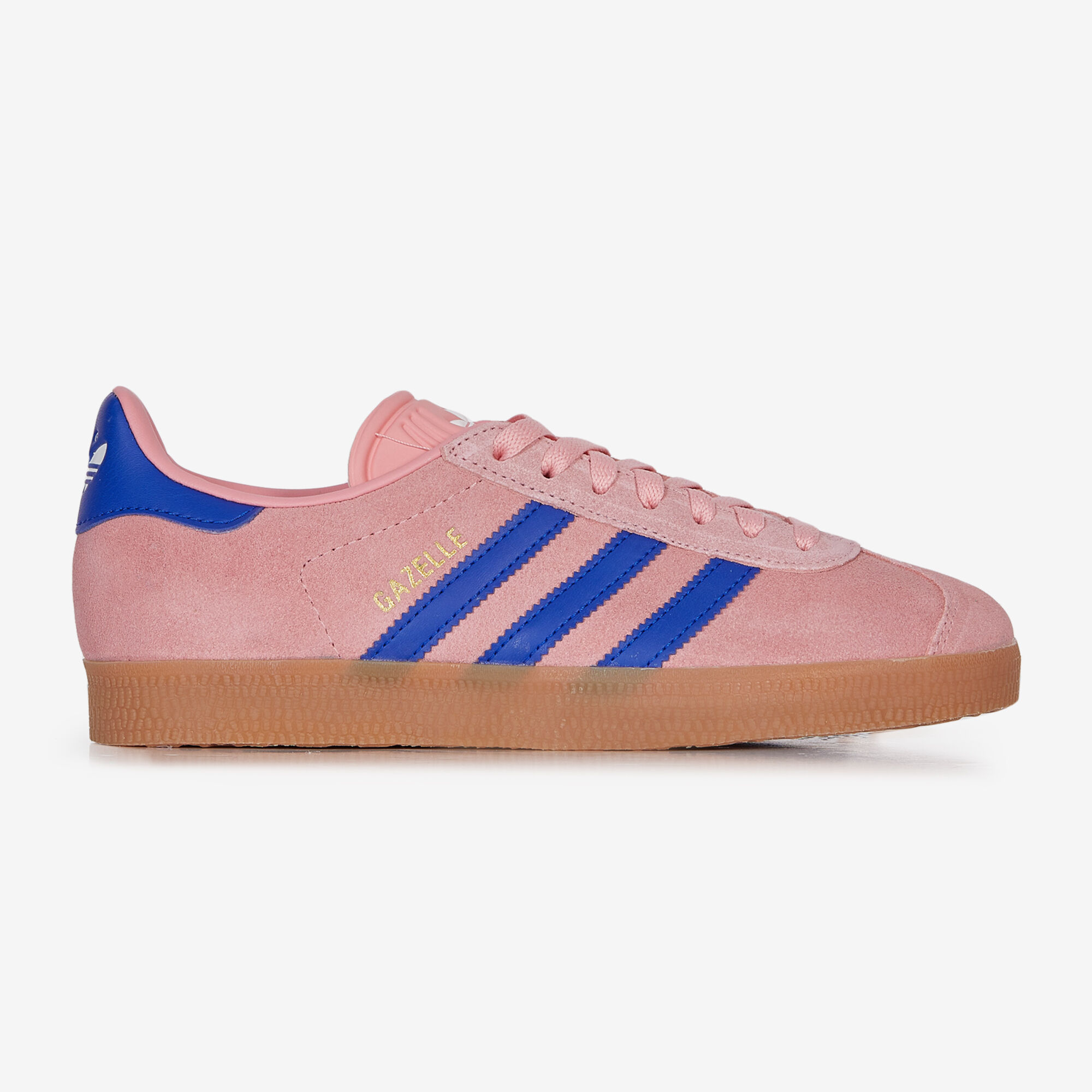 ADIDAS ORIGINALS GAZELLE SNEAKERS FEMME ROSE BLEU LACETS Courir
