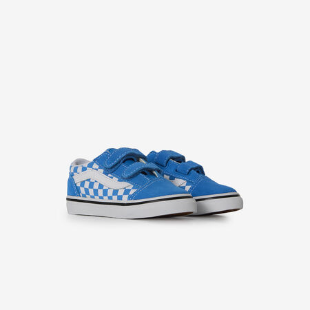 VANS old skool OLD SKOOL CHECK V BLUE/WHITE BABIES