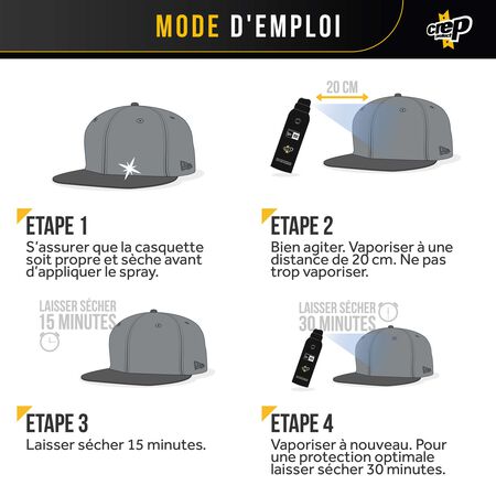 CREP PROTECT CREP PROTECT CASQUETTES NEW ERA BLACK UNISEX