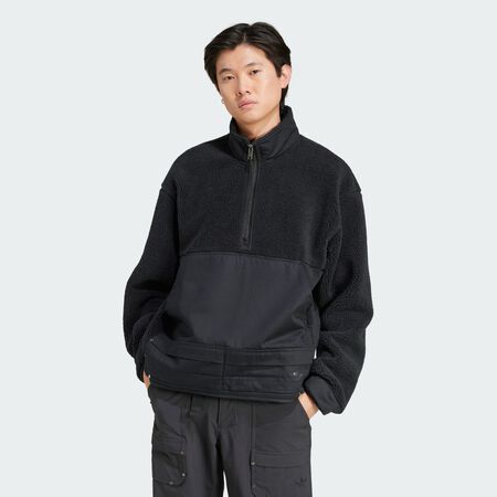 ADIDAS ORIGINALS Sweat-shirt molleton Premium Essentials Black HOMME