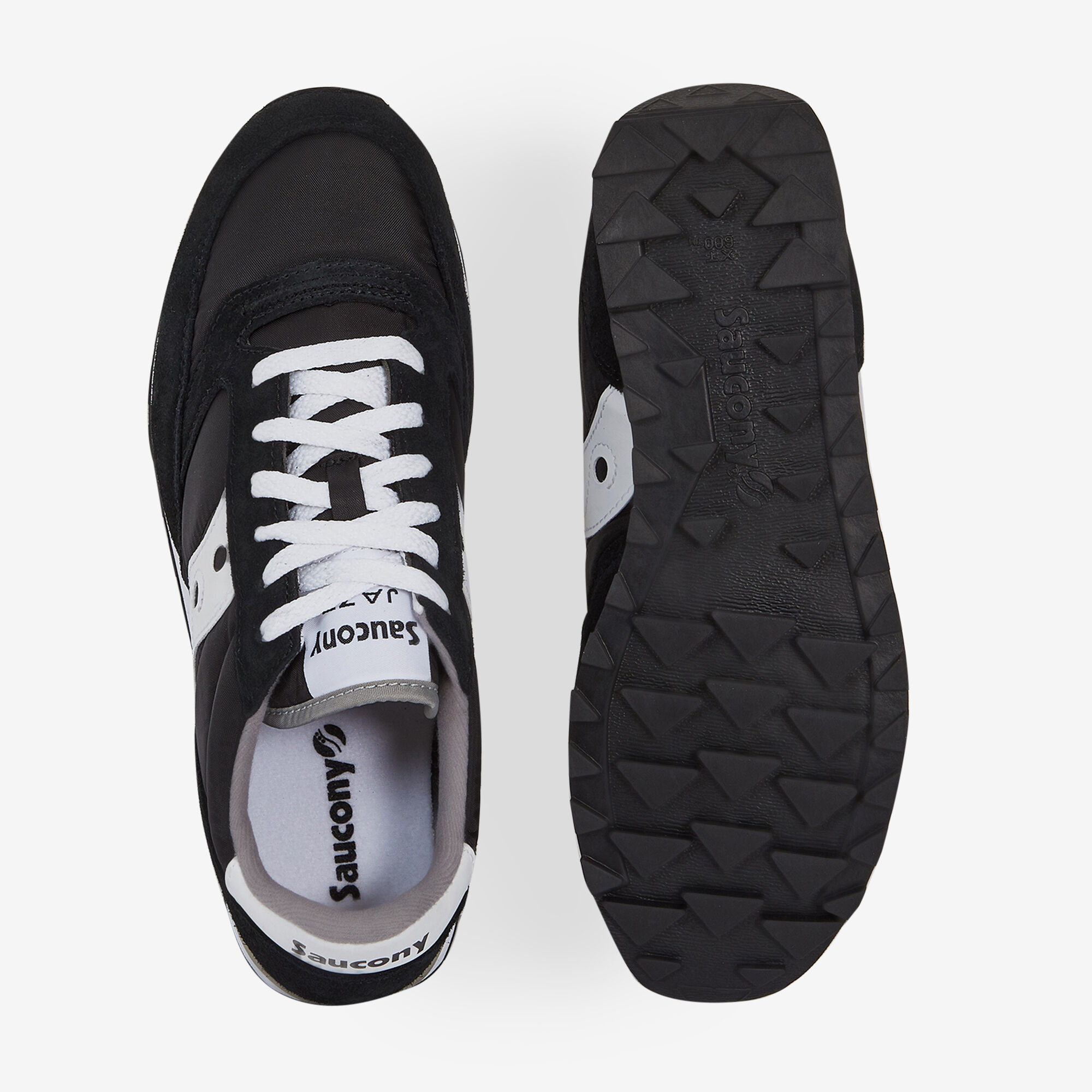 SAUCONY JAZZ ORIGINAL BLACK WHITE SNEAKERS MEN Courir