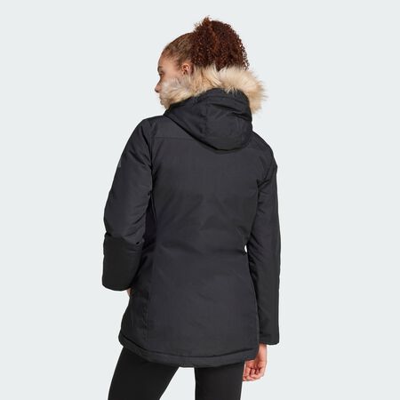 ADIDAS SPORTSWEAR Paveric Fur Parka Black WOMEN