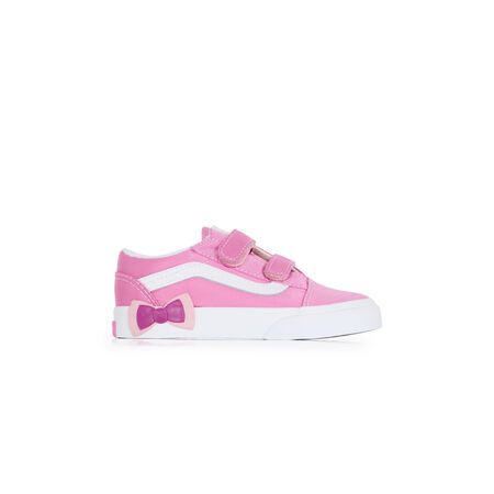 VANS old skool OLD SKOOL BOW V ROSE/BLANC B&Eacute;B&Eacute;