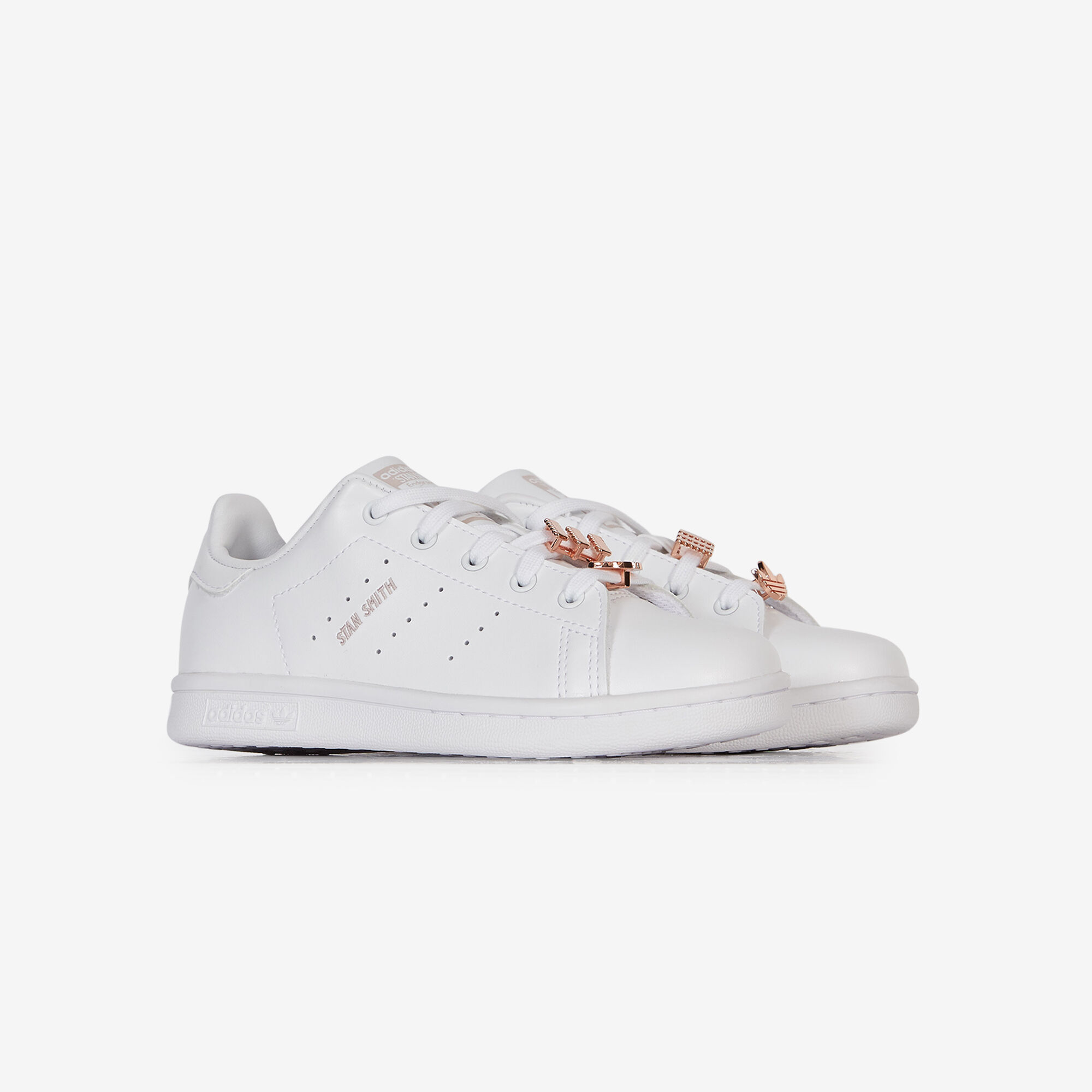 ADIDAS ORIGINALS STAN SMITH JEWEL WHITE MULTI COLOURED SNEAKERS KIDS Courir