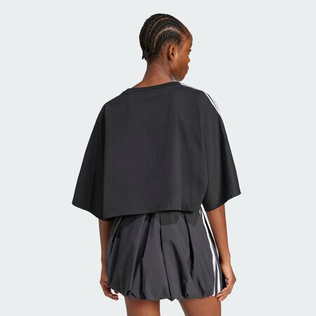 ADIDAS ORIGINALS T-shirt boxy oversize Adilenium Season 3 Black FEMME