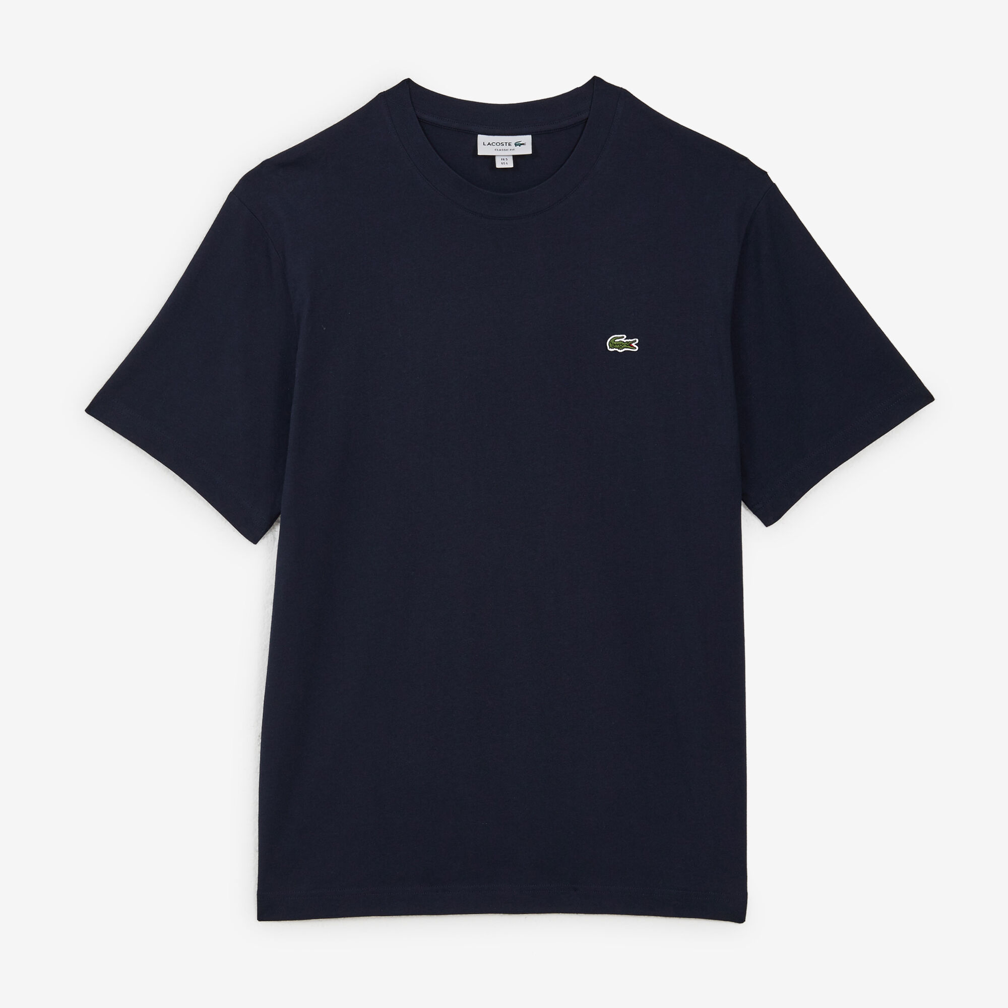 LACOSTE TEE SHIRT CLASSIC SMALL LOGO TEE SHIRT HOMME NOIR Courir