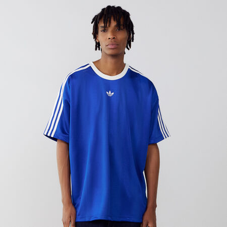 ADIDAS ORIGINALS JERSEY TREFOIL BLEU HOMME