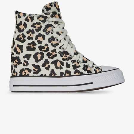 CONVERSE chuck taylor all star CHUCK TAYLOR ALL STAR WEDGE CHEETAH WHITE/BROWN WOMEN