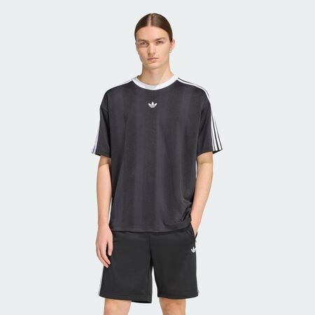 ADIDAS ORIGINALS JERSEY TREFOIL NOIR HOMME