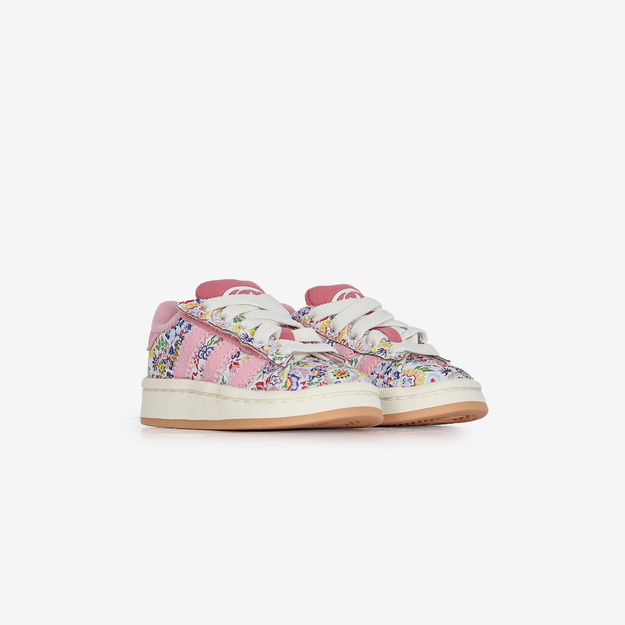 Chaussure lacets élastiques fermeture confortable Campus 00s x Liberty London Enfants - vue 2