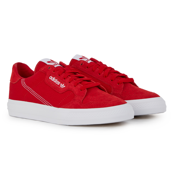 adidas continental vulc rouge