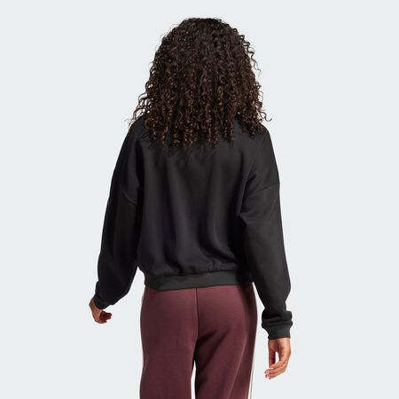 ADIDAS SPORTSWEAR Essentials Contemporary Logo Bomber Jacket Black WOMEN