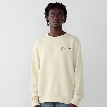 NIKE SWEAT CREW CLUB CTB BEIGE MEN