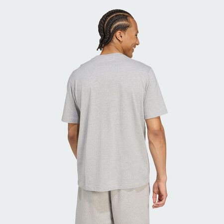 ADIDAS ORIGINALS TEE SHIRT ESSENTIAL GRIS/BLANC HOMME