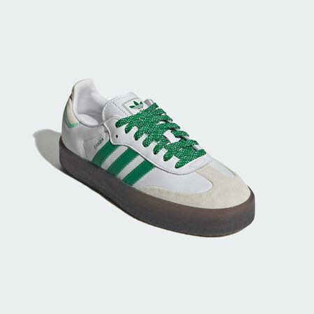 ADIDAS ORIGINALS samba Sambae Shoes Cloud White / Green / Off White WOMEN