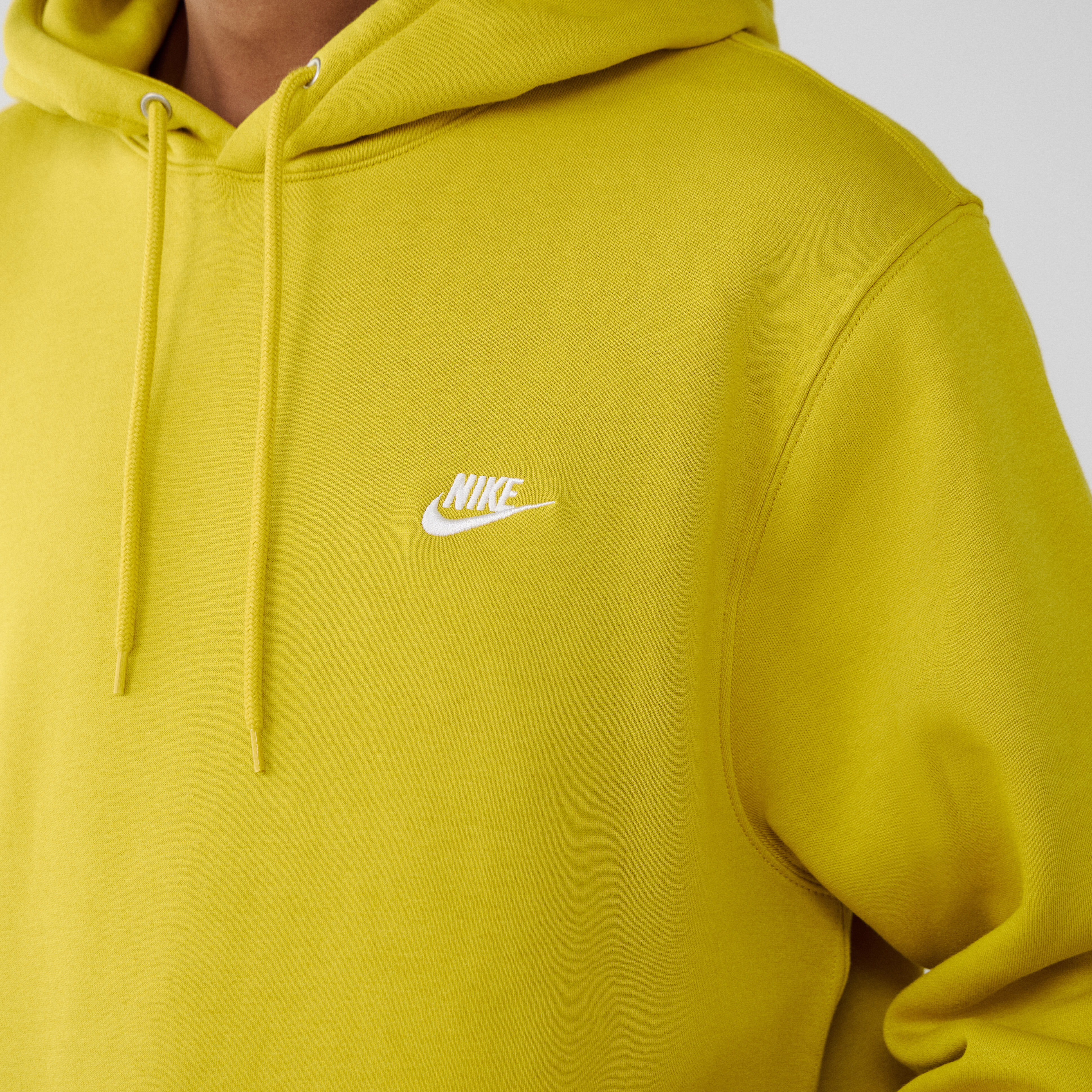 Hoodie Club Small Logo Jaune - vue 4