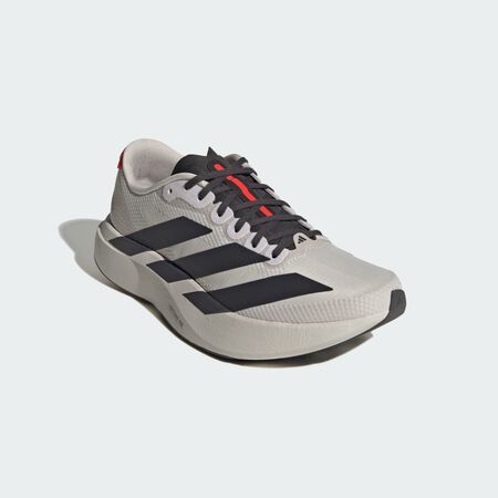 ADIDAS PERFORMANCE ADIZERO EVO SL WOVEN AUDI REVOLUT F1 TEAM SHOES Chalk Pearl / Utility Black / Hi-Res Red WOMEN