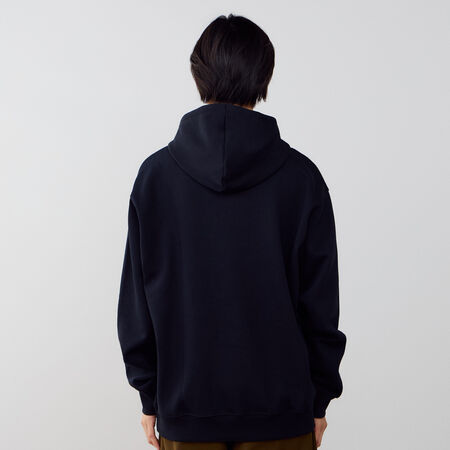 NEW BALANCE HOODIE BOSTON LOGO BLACK/PINK MEN