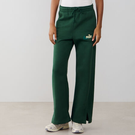 NIKE PANT JOGGER WIDE LEG HDY GREEN WOMEN