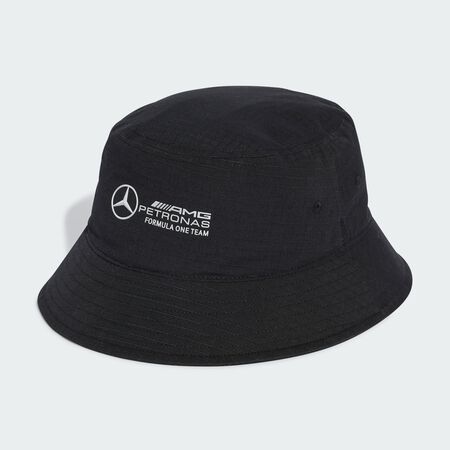 ADIDAS PERFORMANCE MERCEDES - AMG PETRONAS FORMULA ONE TEAM MECHANICS BUCKET HAT Black / Reflective Silver UNISEX