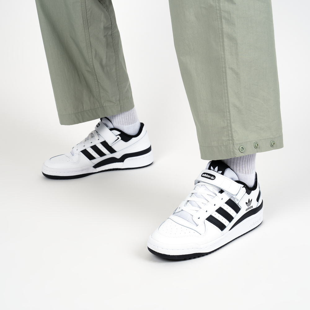 ★人気【Adidas】★ADIDAS ORIGINALS FORUM LOW(W)★22-28cm★ ADIDAS ORIGINALS FORUM LOW WHITE/BLACK - SNEAKERS MEN