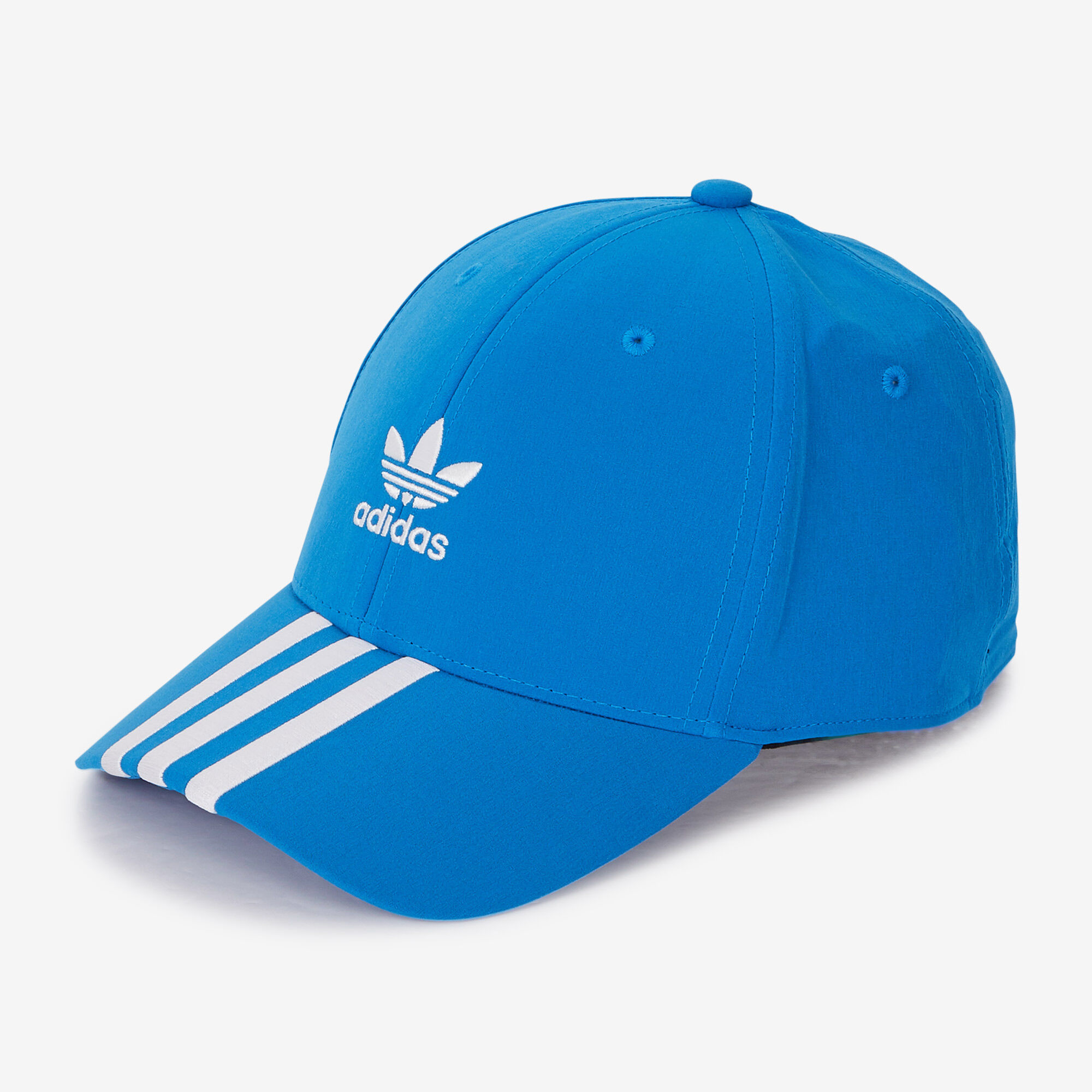 ADIDAS ORIGINALS CASQUETTE 3 STRIPES TREFOIL BLUE WHITE CAPS