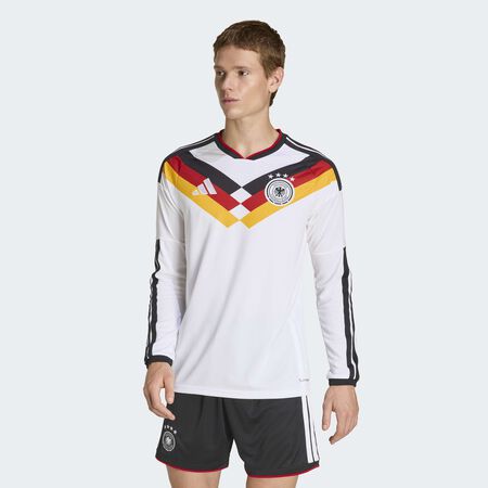 ADIDAS PERFORMANCE Maillot à manches longues Germany 26 Home White HOMME