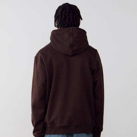 ADIDAS ORIGINALS HOODIE ESSENTIAL TREFOIL MARRON HOMME