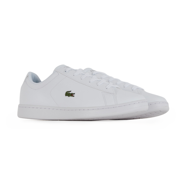 LACOSTE CARNABY EVO WHITE WHITE SNEAKERS CHILDREN Courir