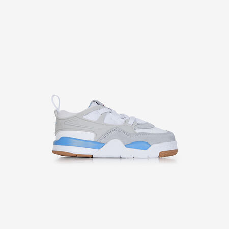 JORDAN JORDAN 4 RM BLANC/BLEU BÉBÉ