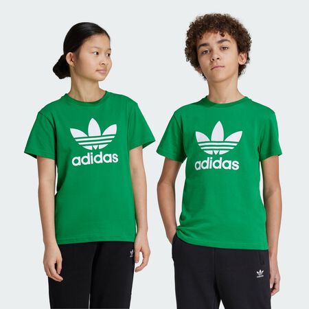 ADIDAS ORIGINALS T-shirt Trèfle Adicolor Enfants Green CADET
