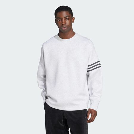 Neuclassics T-Shirt Oversize à manches longues : Light Grey Heather