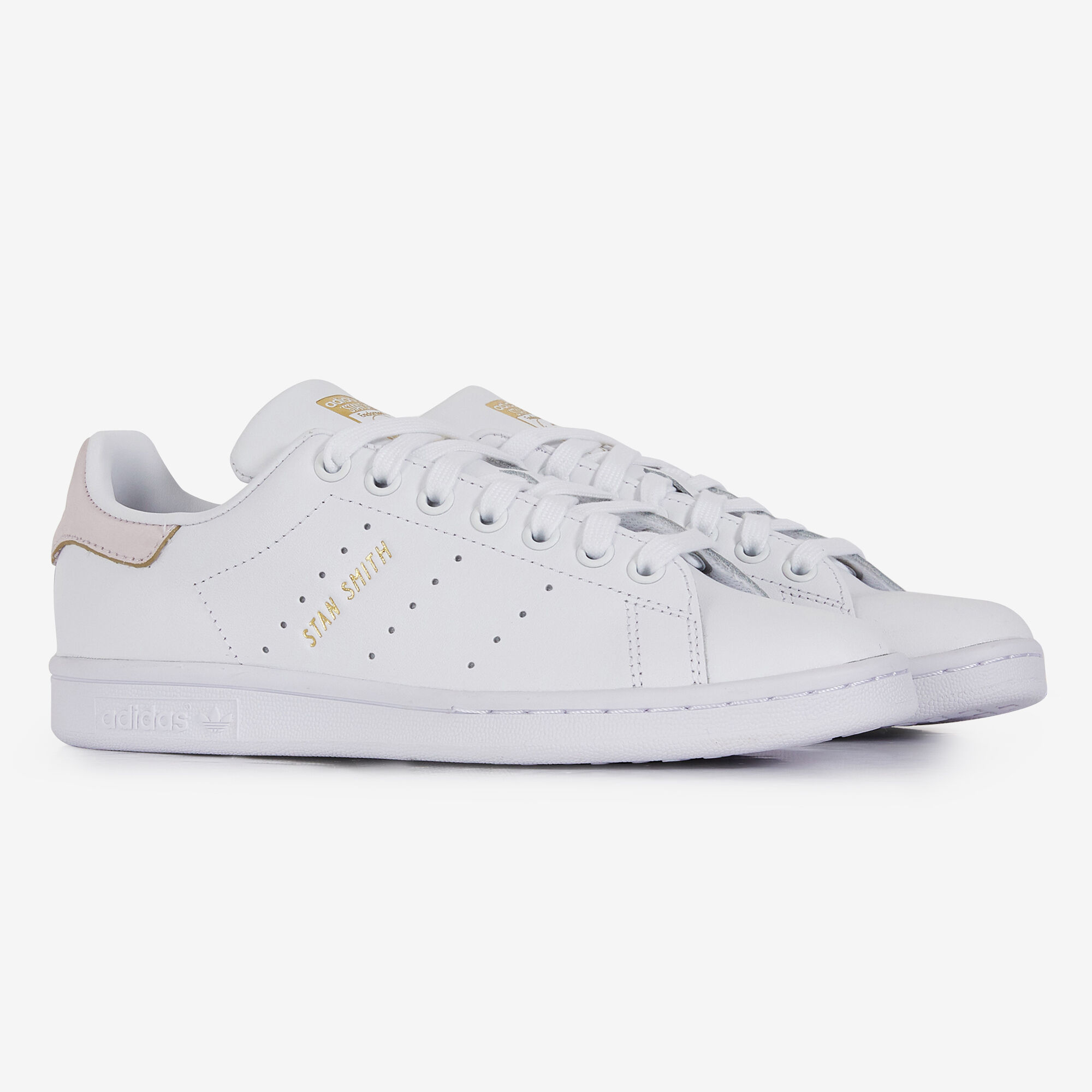 Stan smith best sale rose courir