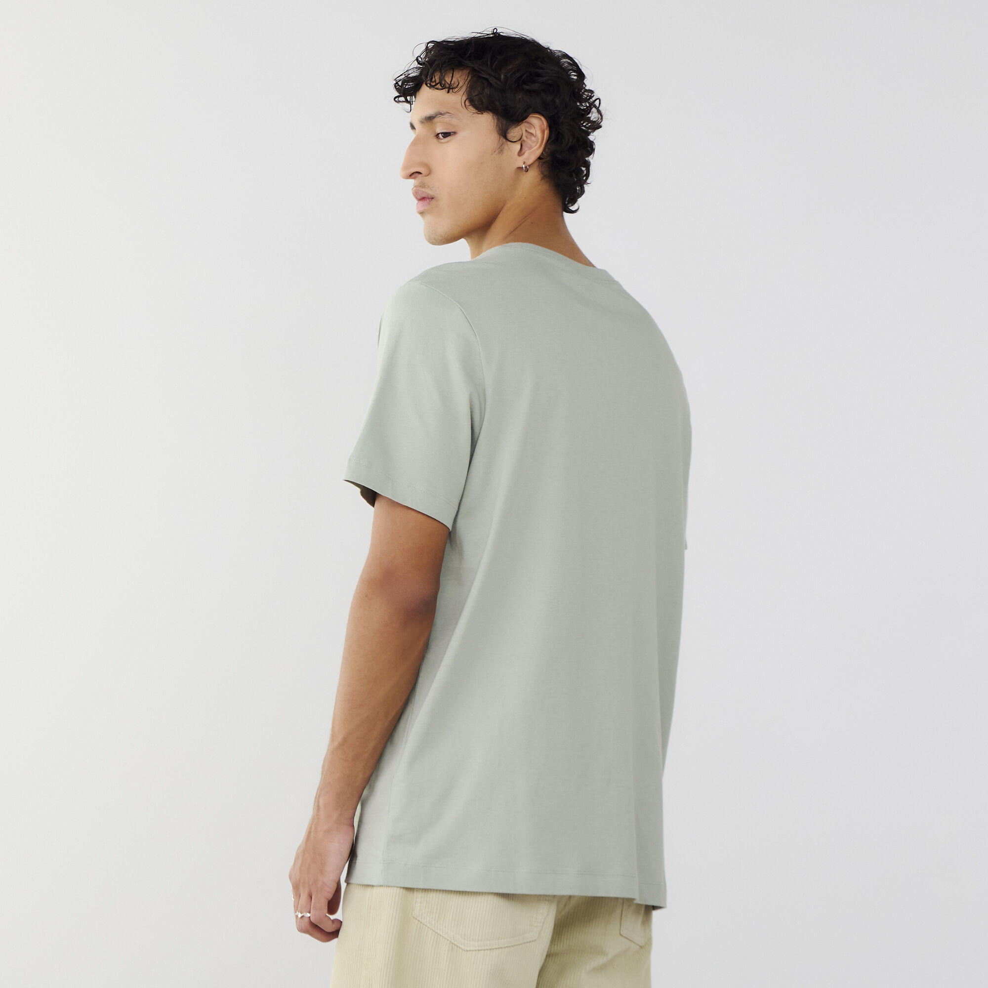 Tee Shirt Club  Vert/blanc