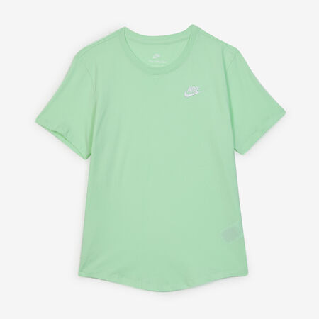 NIKE TEE SHIRT CLUB VERT/BLANC FEMME